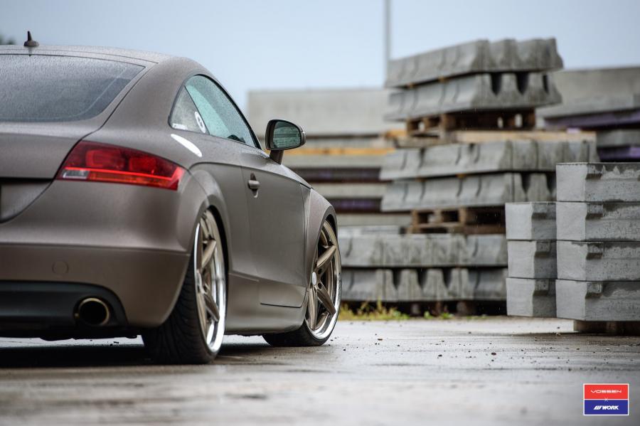  Audi TT Coupe on Vossen Wheels (VWS-3) 2016 года  (фото 12 из 25)
